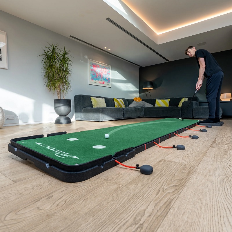 Puttout AirBreak Max Adjustable Putting Mat